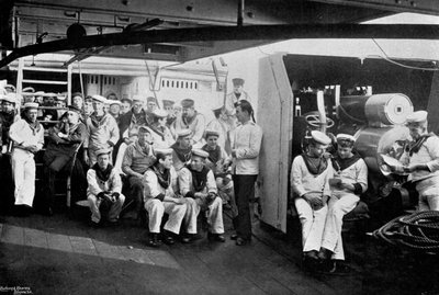 Soletrar Oh! depois do jantar a bordo do Blake, 1896. de Gregory and Co