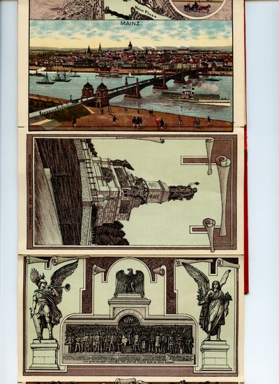 Panorama mais recente do Reno de Mainz-Cöln, (10) de Grossh. S. Hofbuchbinderei u. Albumfabrik Eisenach Photo.Lithogr. v. Wilh.Schülz