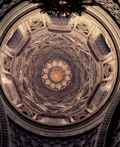 Cúpula da Capela do Santo Sudário, 1668-94 de Guarino Guarini