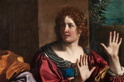 Amnon e Tamar, detalhe de 2384639 de Guercino
