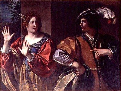 Semiramis (óleo sobre tela) de Guercino