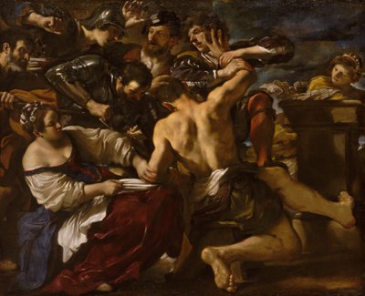 Sansão capturado pelos filisteus de Guercino (1591 1666)