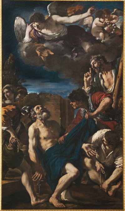 O Martírio de São Pedro de Guercino