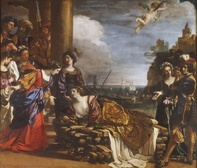 A morte de Dido de Guercino