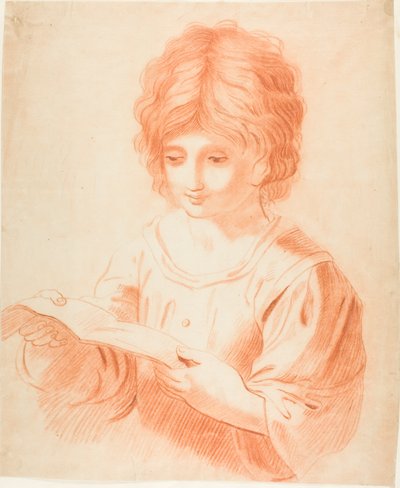 Menino lendo de Guercino