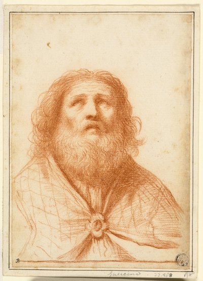 Busto de Santo ou Sumo Sacerdote de Guercino