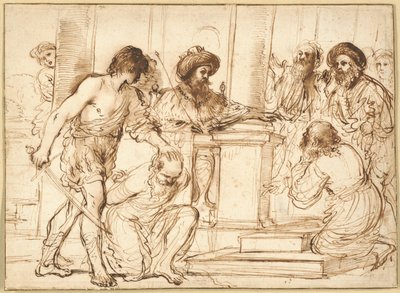 Damon e Pítias de Guercino