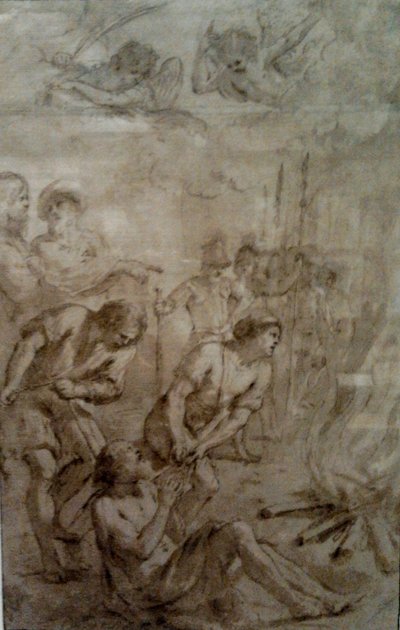 Martírio de São Barnabé. de Guercino