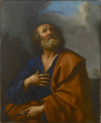 Pedro, o Apóstolo. de Guercino