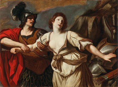 Rinaldo e Armida. de Guercino