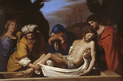O Enterro, c.1656 de Guercino