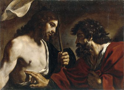 A Incredulidade de São Tomé de Guercino