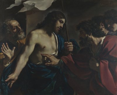 A Incredulidade de São Tomás, 1621 de Guercino