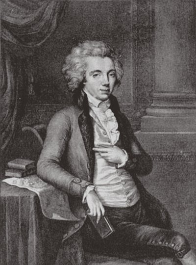 Retrato do Conde Pavel Martynovich Skavronsky 1757-1793, 1791 de Guglielmo Morghen