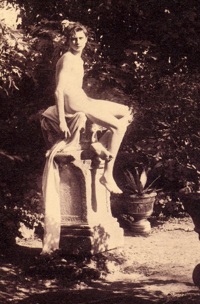 Estudo de um menino C.1898 de Guglielmo Plüschow
