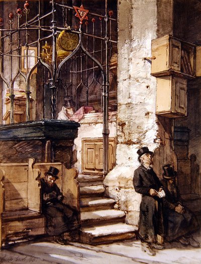 A Sinagoga em Praga de Guido Bach