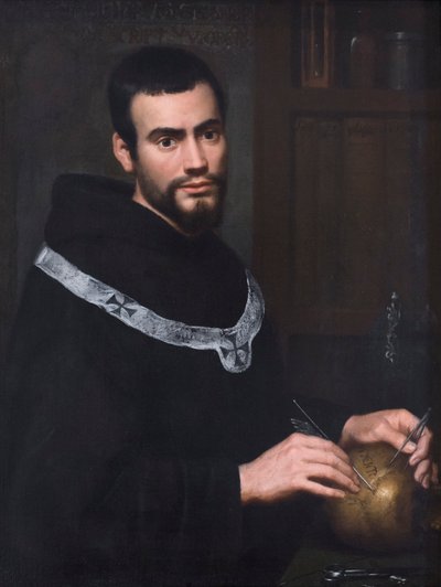 Retrato de um jovem monge de Guido Cagnacci