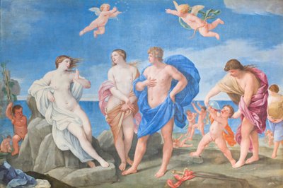 Ariadne e Bacchus (óleo sobre tela) de Guido Reni