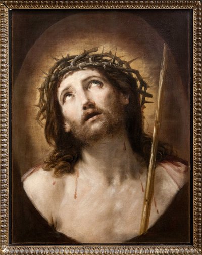 Cristo com a cana, também conhecido como Ecce Homo, c.1639-40 (óleo sobre tela) de Guido Reni