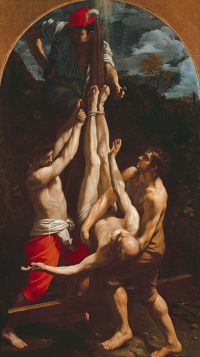 Crucificação de São Pedro de Guido Reni