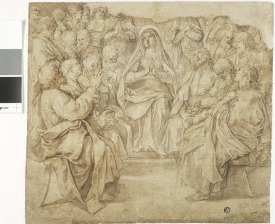 Descida do Espírito Santo de Guido Reni
