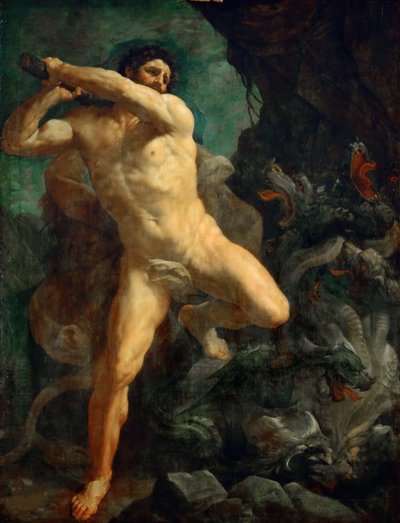 Hércules matando a hidra de Lerna, 1620-1621. de Guido Reni