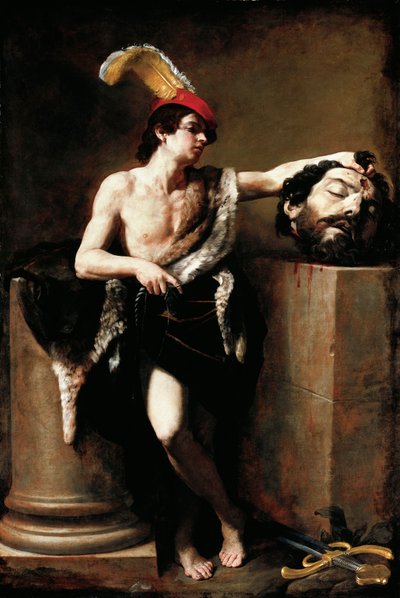 Itália, David com a cabeça de Golias de Guido Reni
