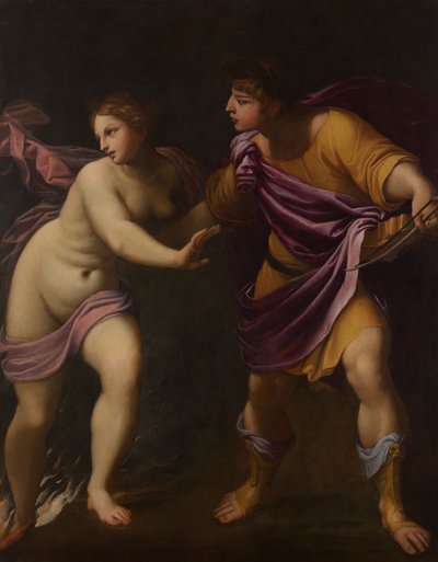 Orfeu e Eurídice de Guido Reni