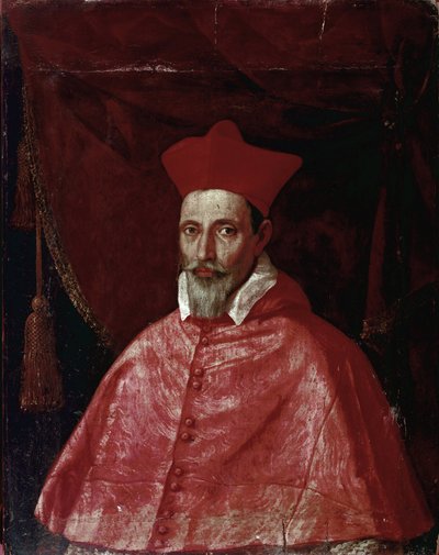 Retrato do Cardeal Berlinghiero Gessi (óleo sobre tela, cerca de 1641) de Guido Reni