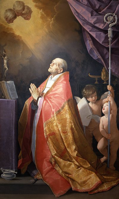 Santa Andrea Corsini, c. 1629-1630. de Guido Reni