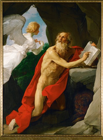 São Jerónimo (óleo sobre tela) de Guido Reni