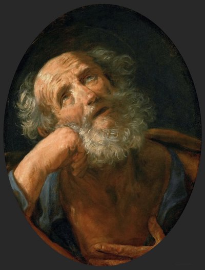 São Pedro, c. 1640. de Guido Reni