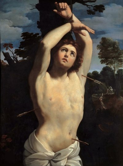 São Sebastião, 1615. de Guido Reni