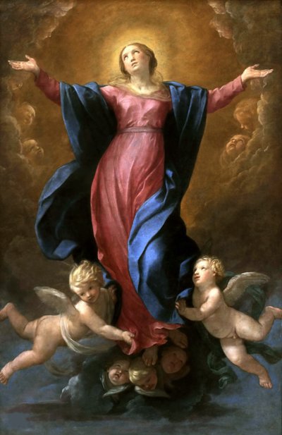 A Assunção da Bem-Aventurada Virgem Maria, 1637. de Guido Reni