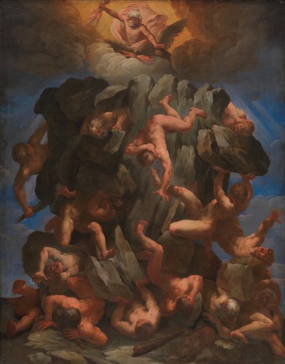 A queda dos gigantes de Guido Reni