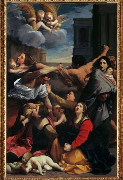 O Massacre dos Inocentes, 1611. de Guido Reni