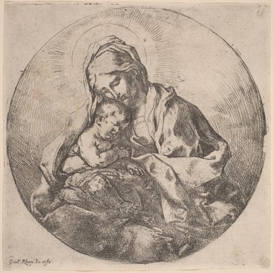 Virgem e o Menino de Guido Reni