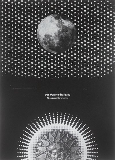 Antes do nascer do sol, Assim falou Zaratustra, 2025 (serigrafia) de Guilherme Pontes