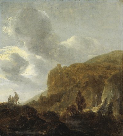 Paisagem montanhosa de Guillam Du Bois