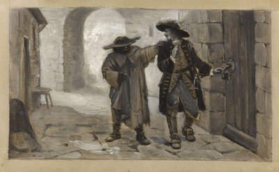Han da Islândia a bordo do Barão Wœthaün, ca. 1889 (óleo sobre tela) de Guillaume Albert Demarest