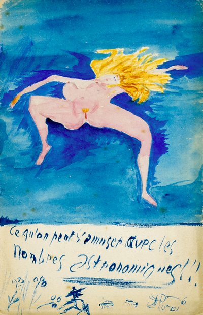 O que se divertir com os números astronômicos !!, c1914 de Guillaume Apollinaire