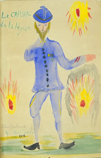 Cabo da legião, 1916 de Guillaume Apollinaire
