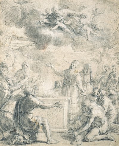 Sacrifício de Aarão de Guillaume Courtois