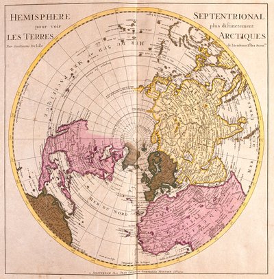 Terras árcticas de Guillaume Delisle