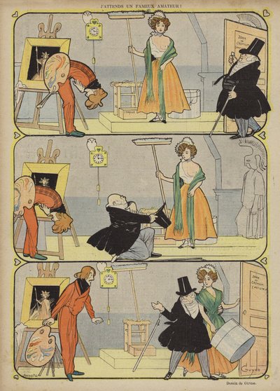 Ilustração para o riso de Guillaume Le Barrois dOrgeval