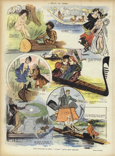 Ilustração para o riso de Guillaume Le Barrois dOrgeval