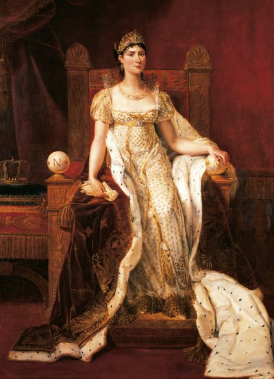 Retrato de Josefina Bonaparte, de Guillaume Guillon Lethiere, óleo sobre tela de Guillaume Lethiere