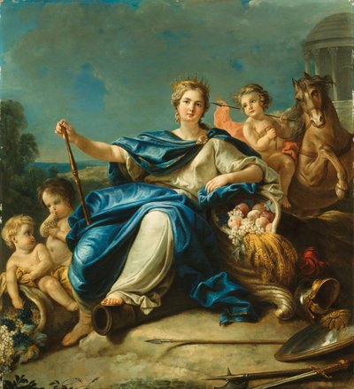 A Personificação da Ásia, de Guillaume-Thomas-Raphael Taraval