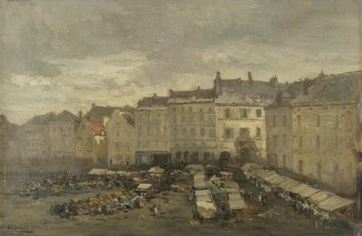 O Grote Zavel (Grand Sablon), Bruxelas de Guillaume Vogels