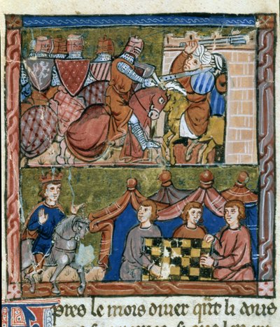 João II Comnene sitiando Cesaree d Antioquia de Guillaume de Tyr
